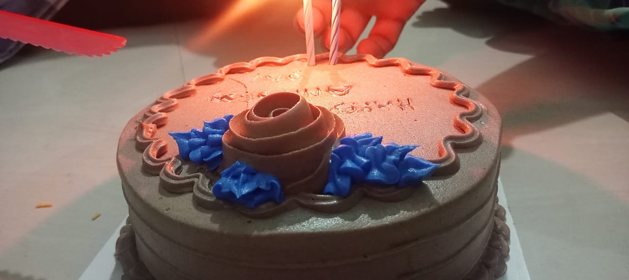A stock picture of a birthday cake.